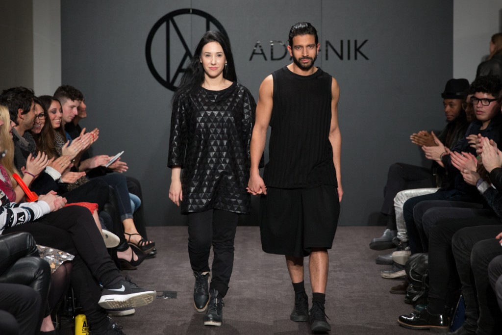 Ada+Nik Autumn Winter 2015 Catwalk Show at the ME Hotel, London, UK