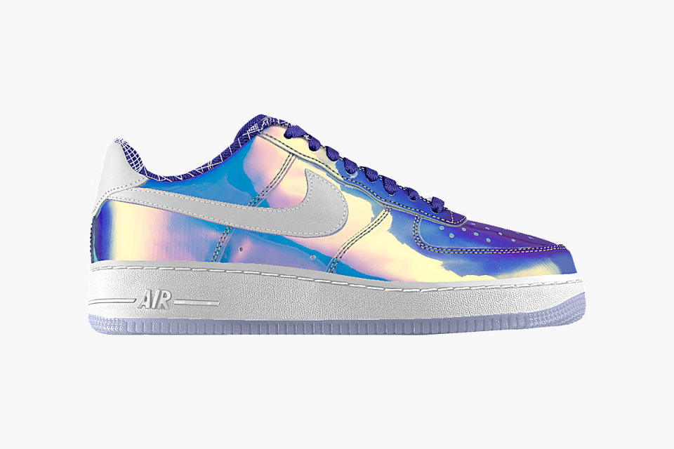 NIKEiD Brings The “Iridescent” Colour For Nike Air Force 1 – PAUSE ...