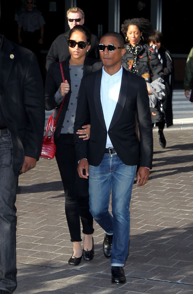 Celebrity Style: Pharrell Williams Wears Chanel Sunglasses To