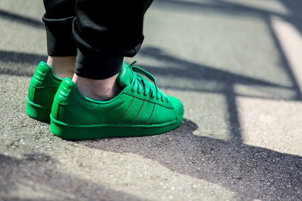 Adidas superstar shop green tumblr