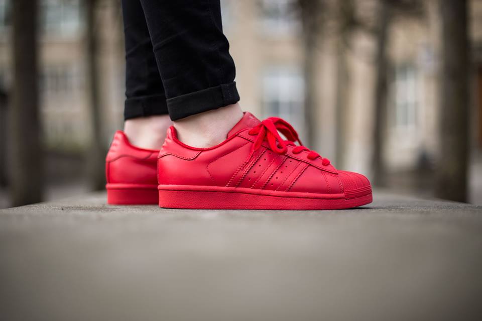 Adidas superstar shop red tumblr