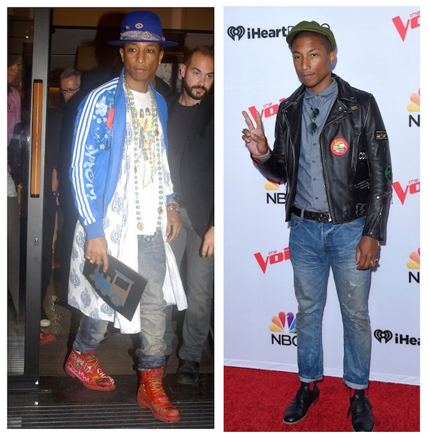 Pharrell Williams Clothes and Outfits  Star Style Man – Celebrity men's  fashion