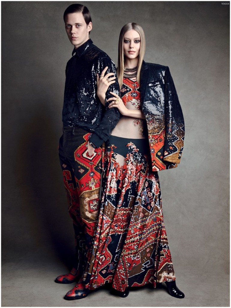 Vogue-May-2015-Editorial-Androgyny-Style-Fashion-Editorial-Bill-Skarsgard-Ondria-Hardin-800x1064