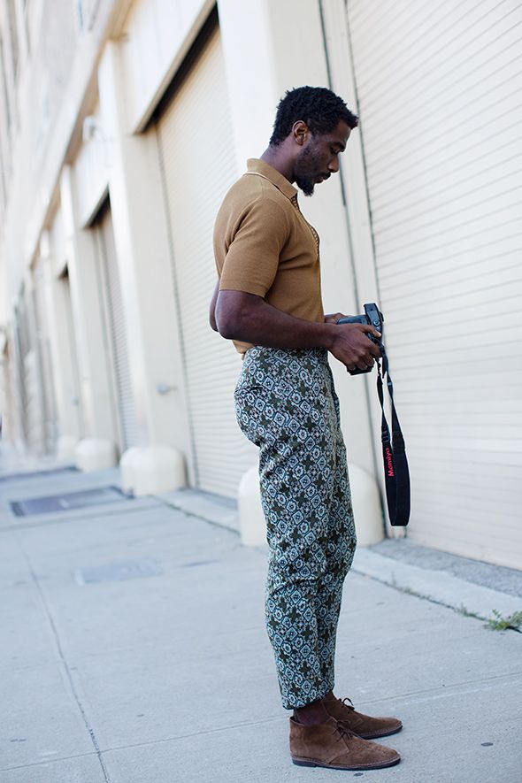 Patterned Pants - An Easy Way to Wear Them