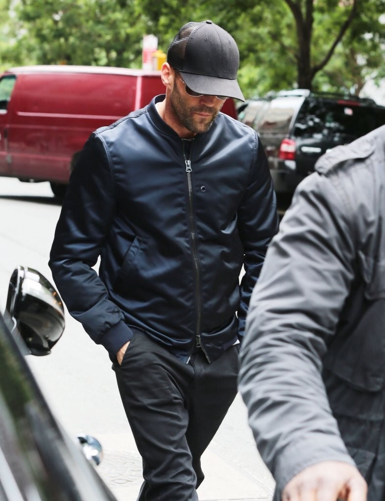 Jason Statham Brown Bomber Jacket