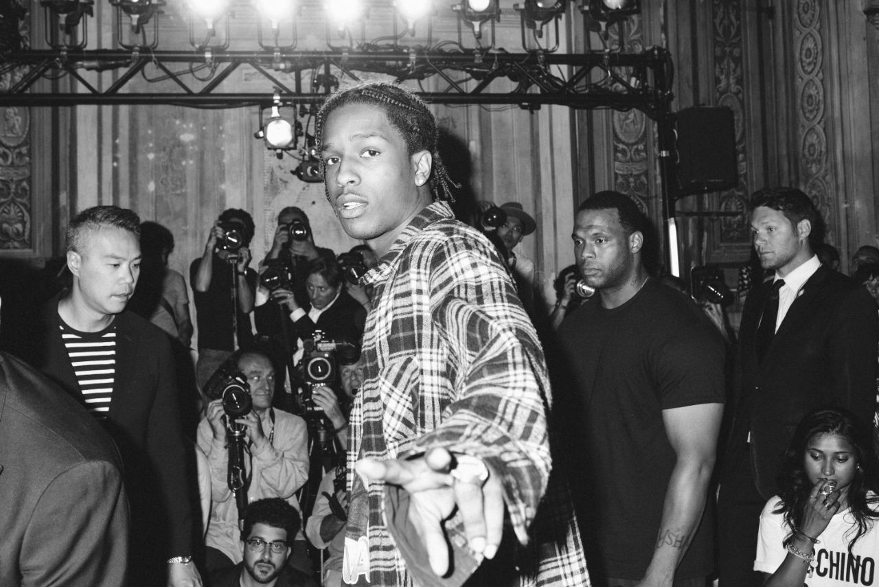 ASAP Rocky at Moschino SS16 Show in Pitti Uomo – PAUSE Online | Men's ...
