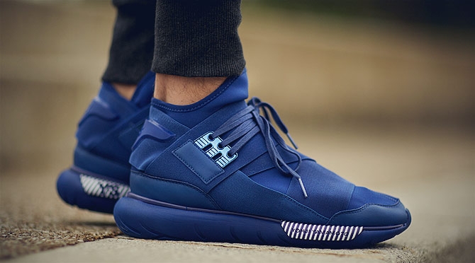 Y-3 Qasa High AW15 Blue” Launches – PAUSE Online | Men's Street Style, Fashion & Streetwear