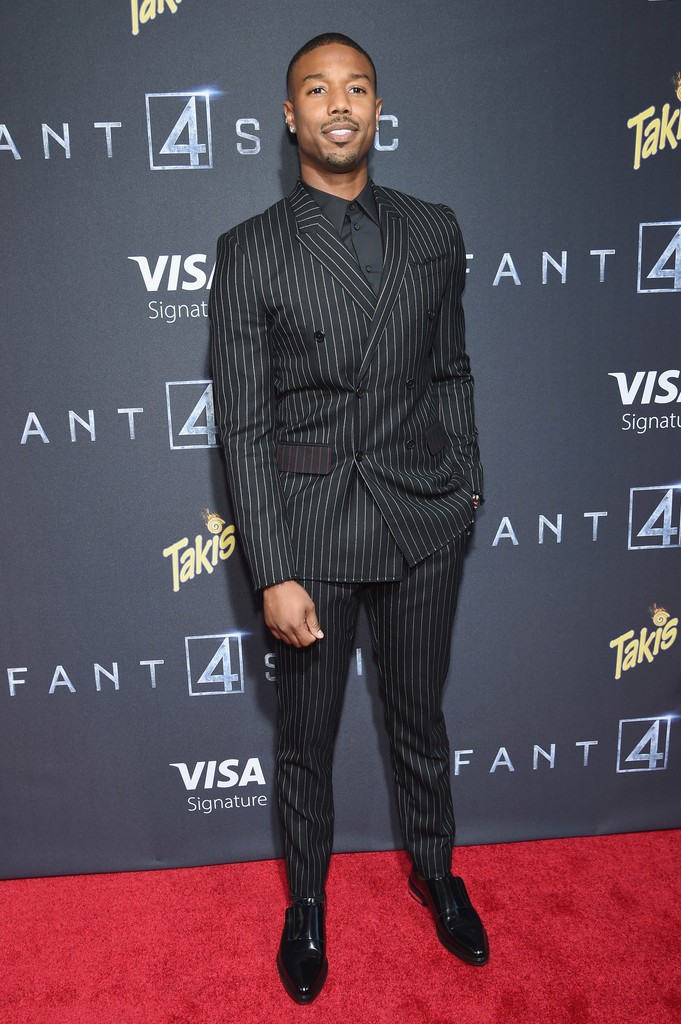 Michael B. Jordan Suits Up in Givenchy for 'Creed III' L.A. Premiere – WWD