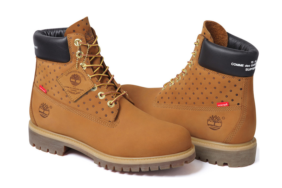 Supreme & COMME des GARCONS SHIRT Innovate Timberland's 6-Inch