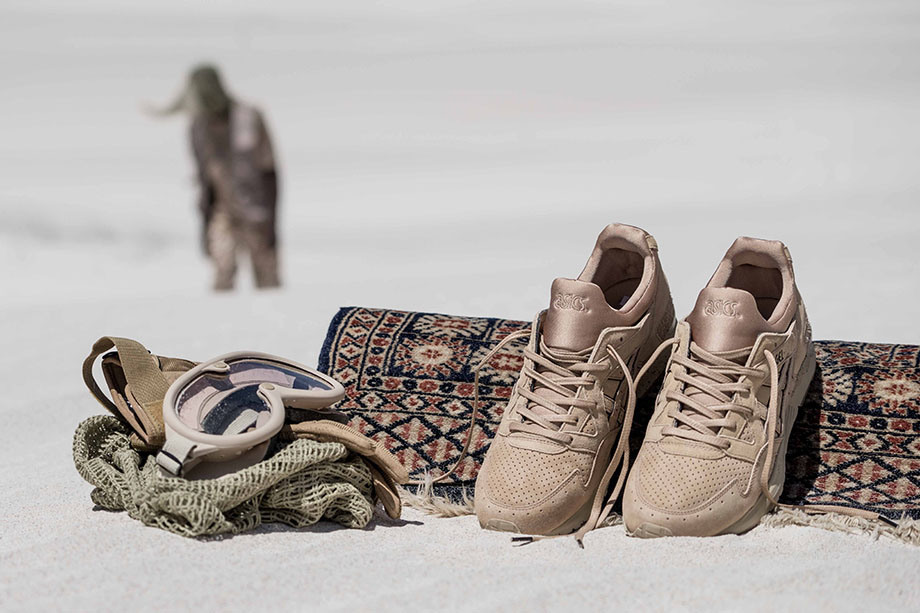 asics gel lyte v x monkey time sand layer