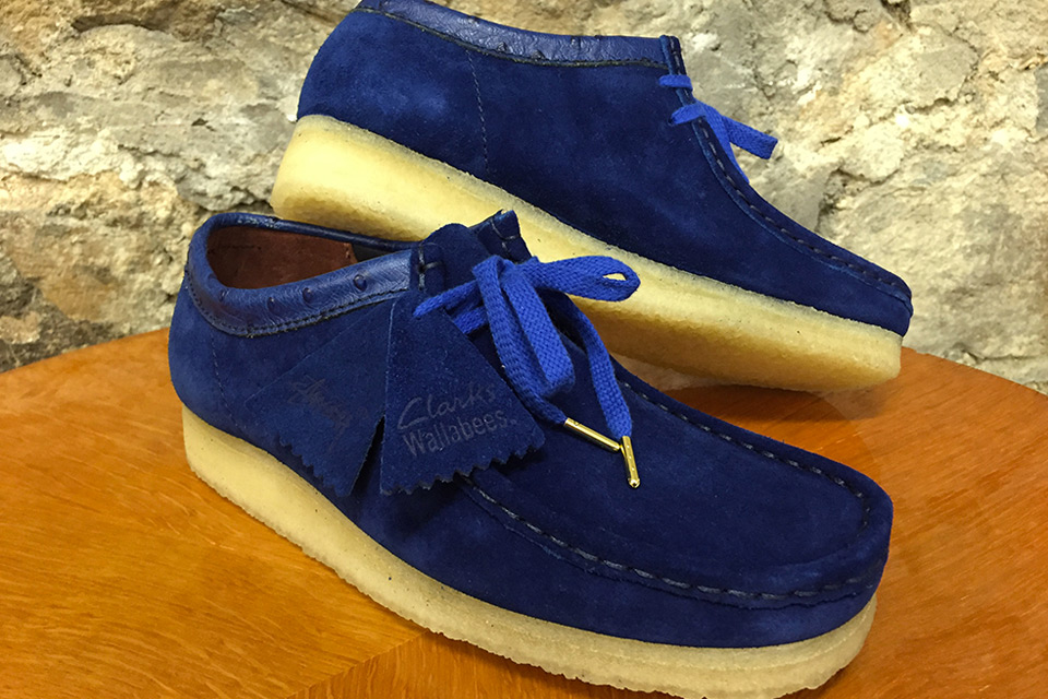 Clarks x best sale stussy wallabee