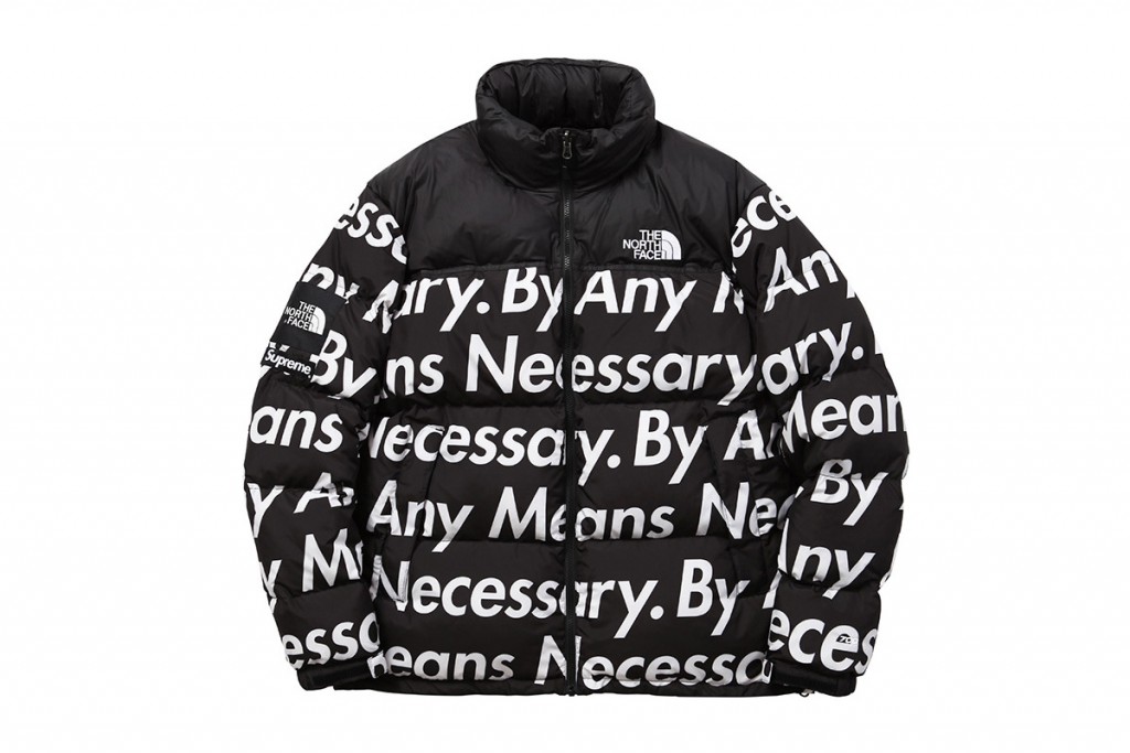 Supreme x the north face by any hot sale means necessary