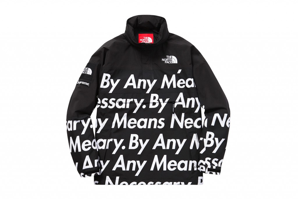 Supreme North Face Mountain Pull Over Jacket L By Any Means Necessary