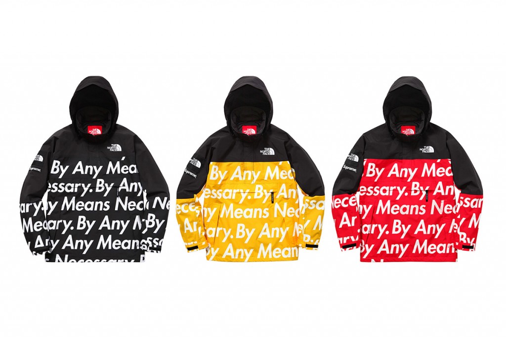 the north face and supreme collab