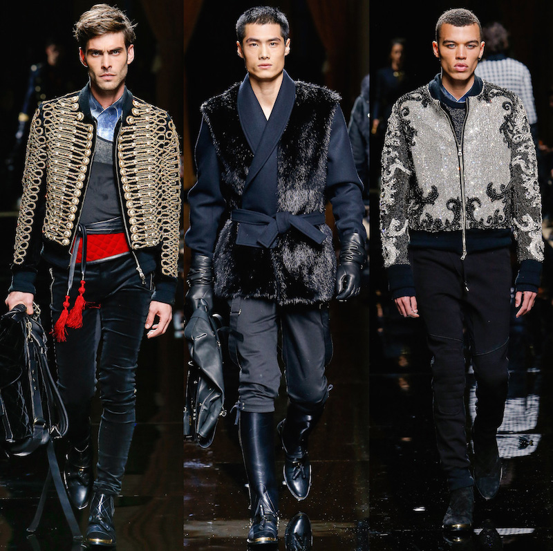 Balmain Fall/Winter 2016 Menswear Show 