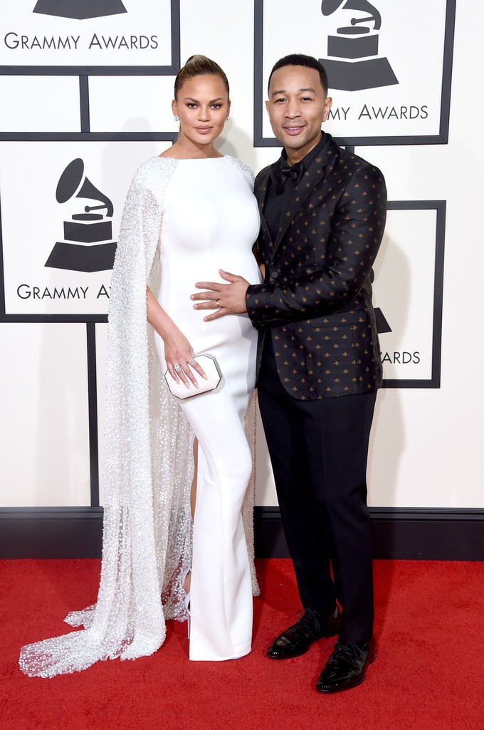 John-Legend-Chrissy-Teigen-58th-Grammy