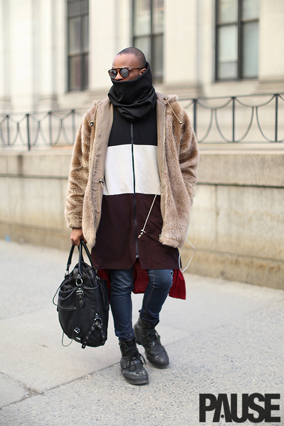 New York Fashion Week Feb 2016 Steet Style - Yeezy Season Show NYC (10)