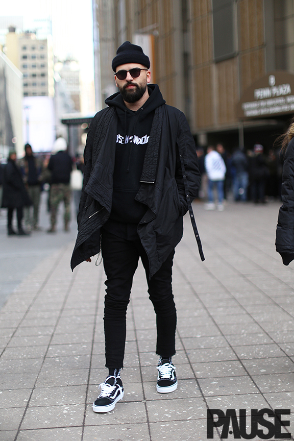 New York Fashion Week Feb 2016 Steet Style - Yeezy Season Show NYC (14)