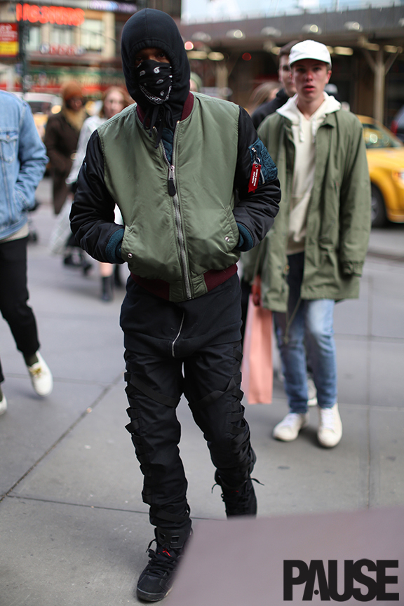 New York Fashion Week Feb 2016 Steet Style - Yeezy Season Show NYC (16)