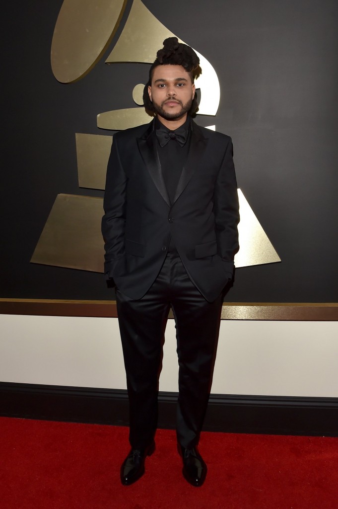 the-weeknd-grammys-red-carpet-2016