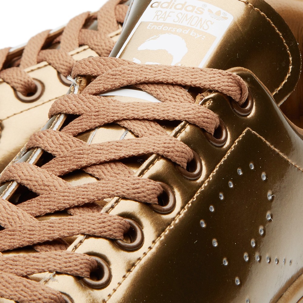 Raf simons x adidas stan smith metallic copper best sale