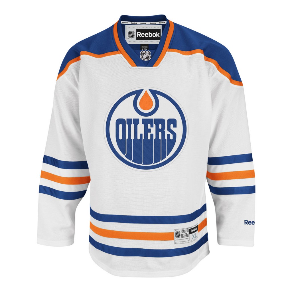 Edmonton oilers reebok jersey best sale