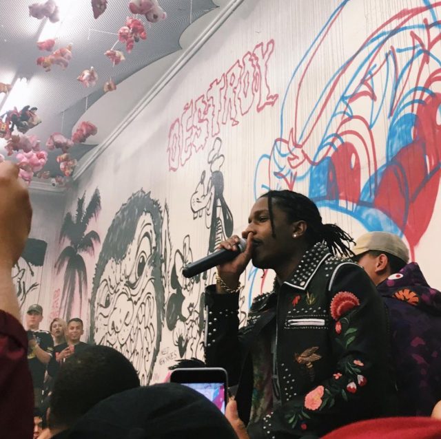 Spotted: ASAP Rocky In Gucci & Adidas Sneakers – PAUSE Online