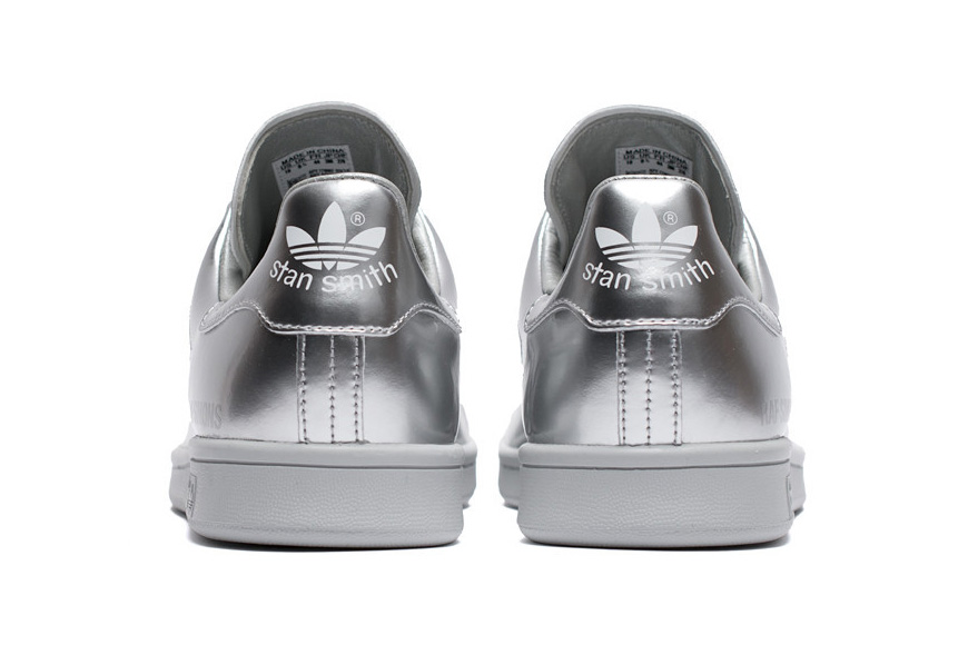 Raf Simons x Stan Smith the Metallic Silver Sneakers PAUSE Online Men s Fashion Street Style Fashion News Streetwear