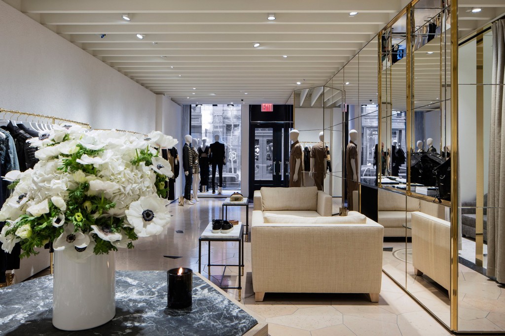 Balmain opens NYC Flagship – PAUSE | Men's Fashion, Street Style, Fashion News & Streetwear