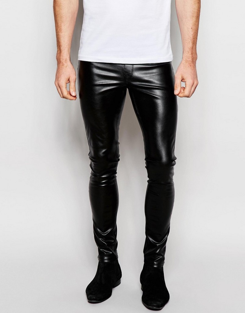 ASOS Leather Jeans