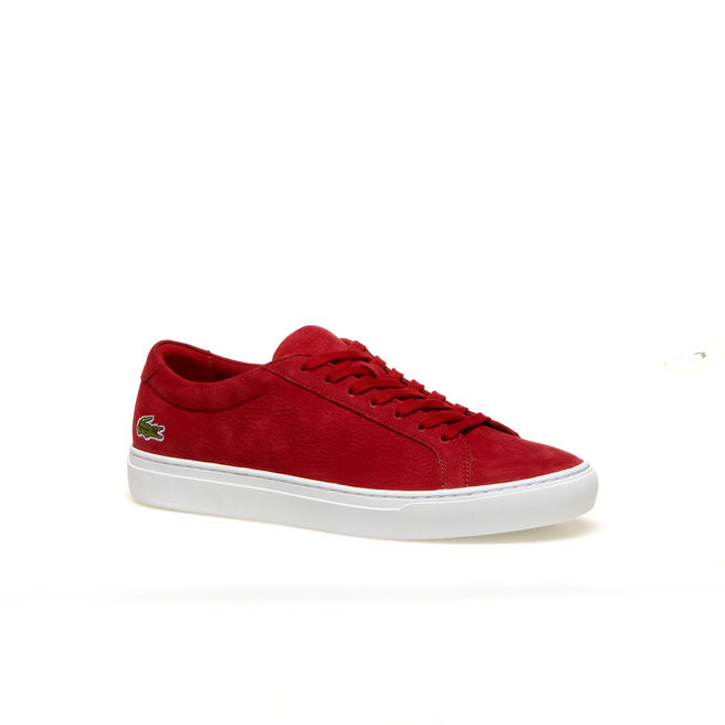 Lacoste L.12.12 in Red Nubuck