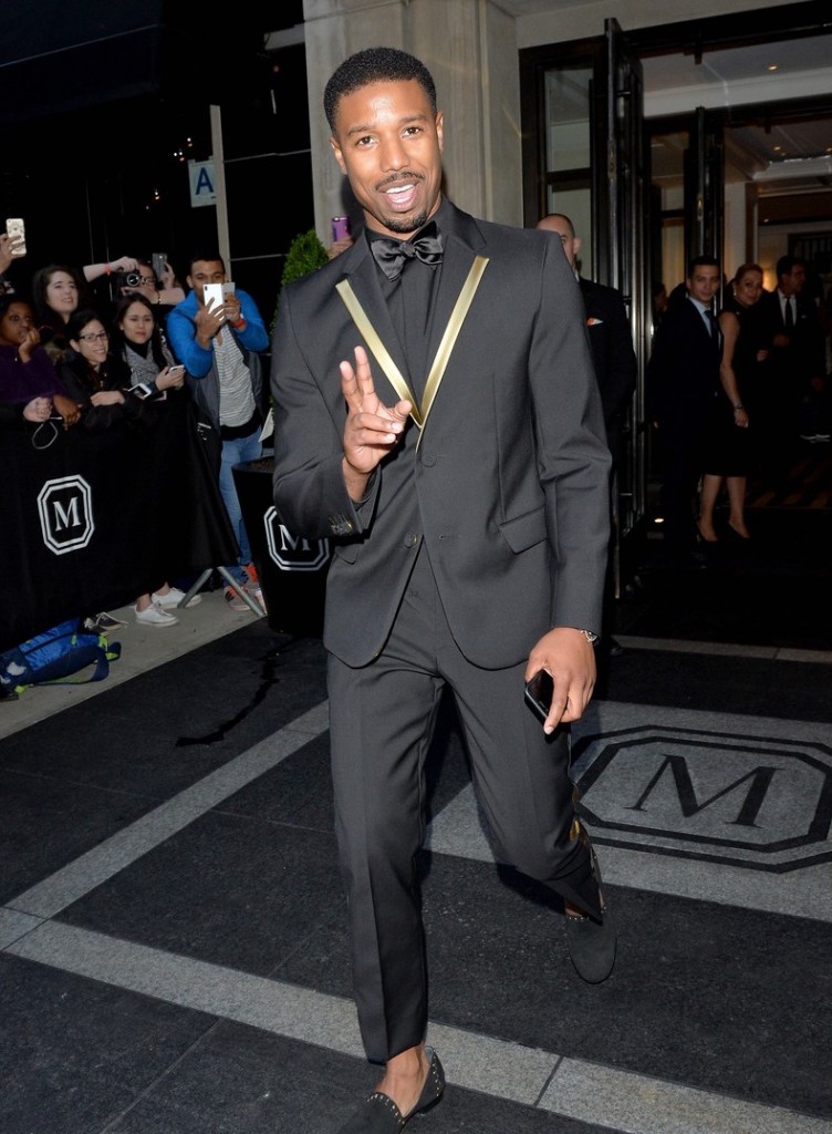 Louis Vuitton on X: .@michaelb4jordan in a custom tuxedo and