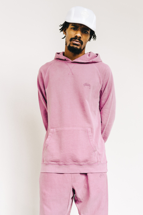 stussy summer lookbook 2016 lilac hoodie