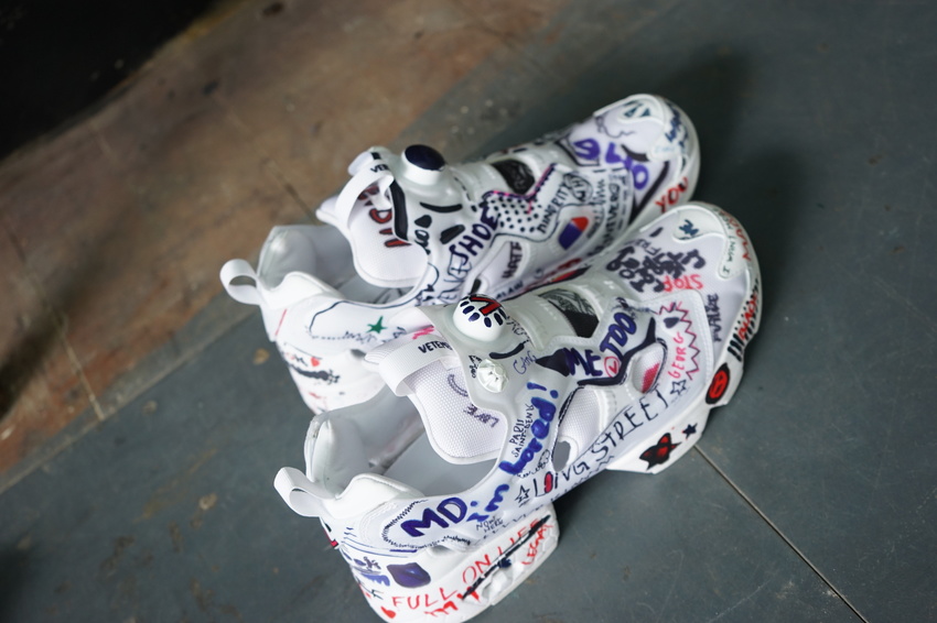 Vetements reebok instapump hot sale fury price