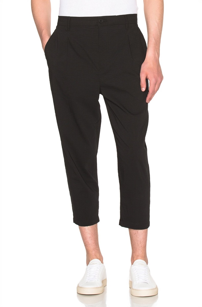 Helmut-Lang-Micro-Seersucker-Cropped-Trousers