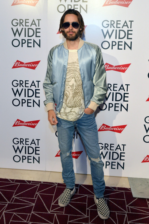 svimmelhed mærke Matematik Spotted: Jared Leto In Gucci Souvenir Jacket, Ksubi Jeans And Vans – PAUSE  Online | Men's Fashion, Street Style, Fashion News & Streetwear