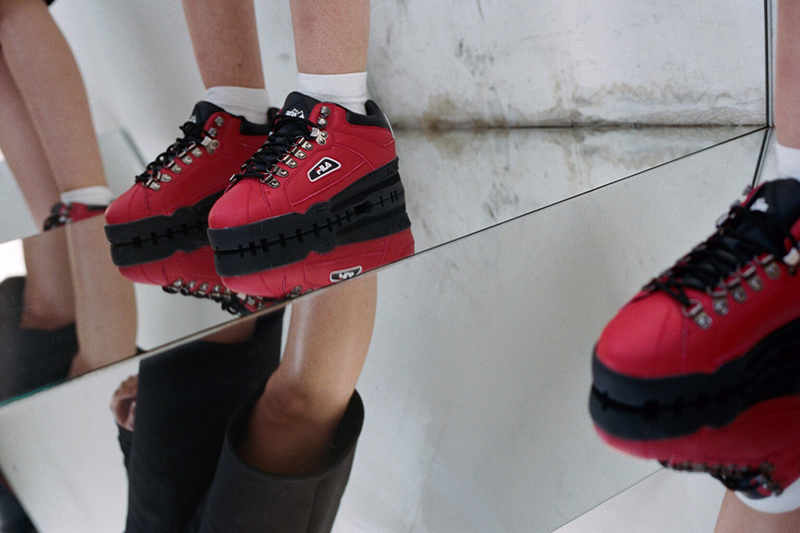 red fila boots 90s