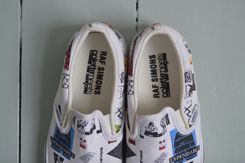 raf simons colette cdg vans