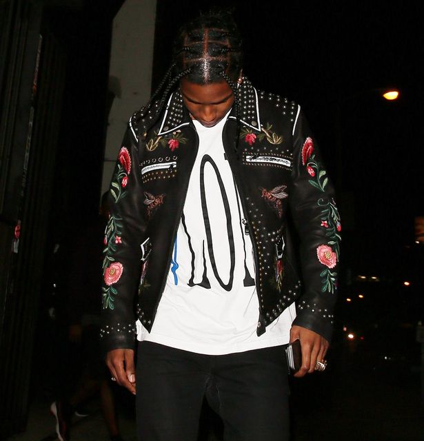 SPOTTED: ASAP Rocky Dons Gucci Varsity Jacket in London – PAUSE