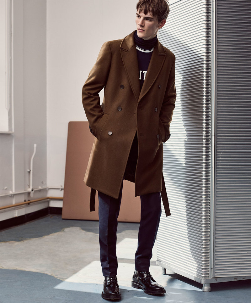 Zara Man/'s tailored blazer coat jacket lookbook Autumn//winter fashion collection