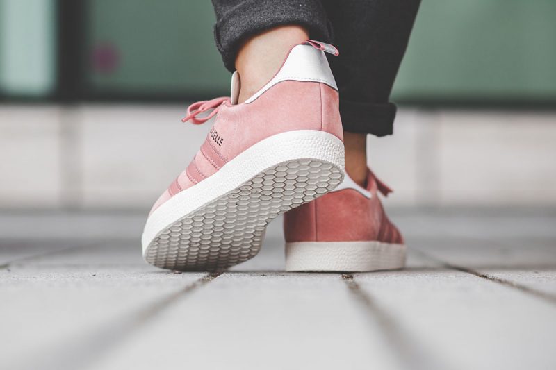 Adidas gazelle outlet raw pink