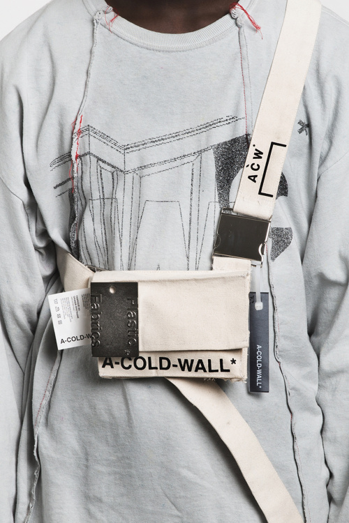 A-COLD-WALL* Gray Utility Belt Bag A-Cold-Wall*