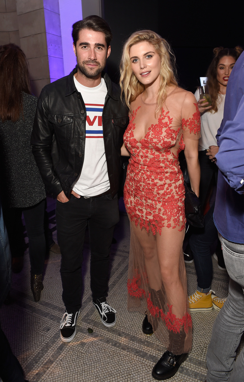 LONDON, ENGLAND - SEPTEMBER 06: Matt Johnson and Ashley James attends Levi's brand announcement of the partnership with grime artist Skepta to launch the Levi's music project #Supportmusic and celebrate its partnership with the V&A, with an exclusive performance from Skepta at the Victoria and Albert Museum on September 6, 2016 in London, England. (Photo by David M. Benett/Dave Benett/Getty Images for Levi's) *** Local Caption *** Matt Johnson;Ashley James