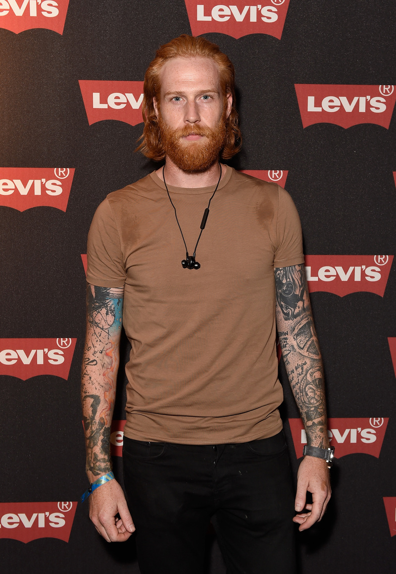 LONDON, ENGLAND - SEPTEMBER 06: Gwilym Pugh attends Levi's brand announcement of the partnership with grime artist Skepta to launch the Levi's music project #Supportmusic and celebrate its partnership with the V&A, with an exclusive performance from Skepta at the Victoria and Albert Museum on September 6, 2016 in London, England. (Photo by David M. Benett/Dave Benett/Getty Images for Levi's) *** Local Caption *** Gwilym Pugh