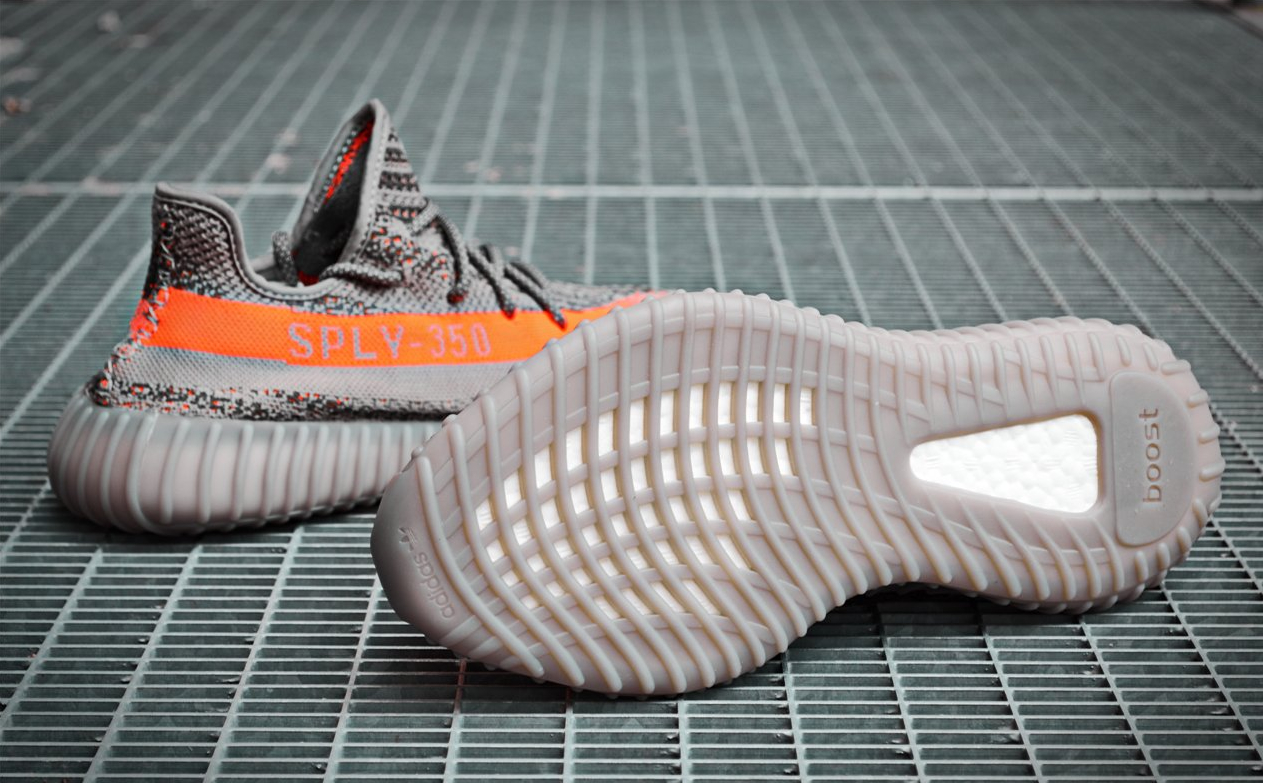 grau orange yeezy