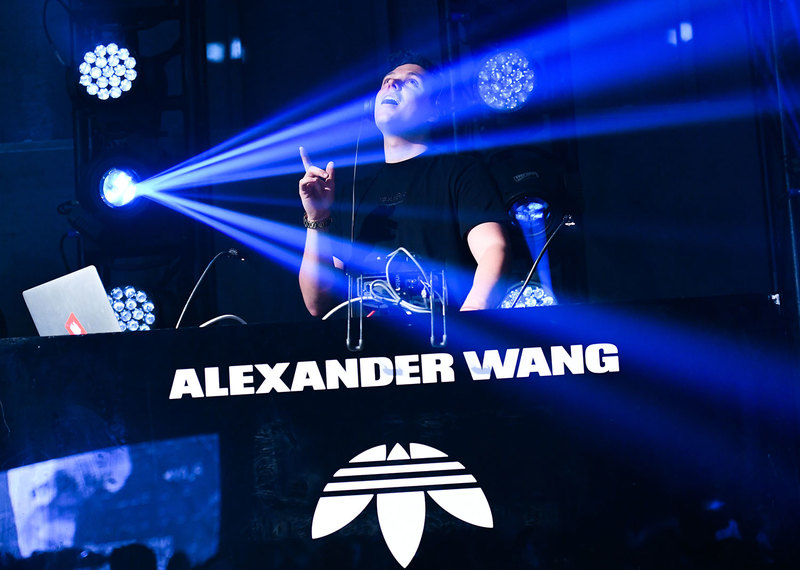 Alexander wang 2025 adidas logo