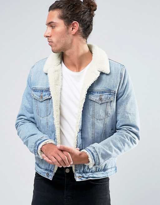 Get The Look: Zayn Malik In Denim Shearling Jacket – PAUSE Online | Men ...