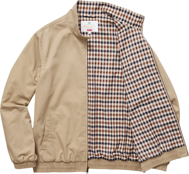 supreme aquascutum vest