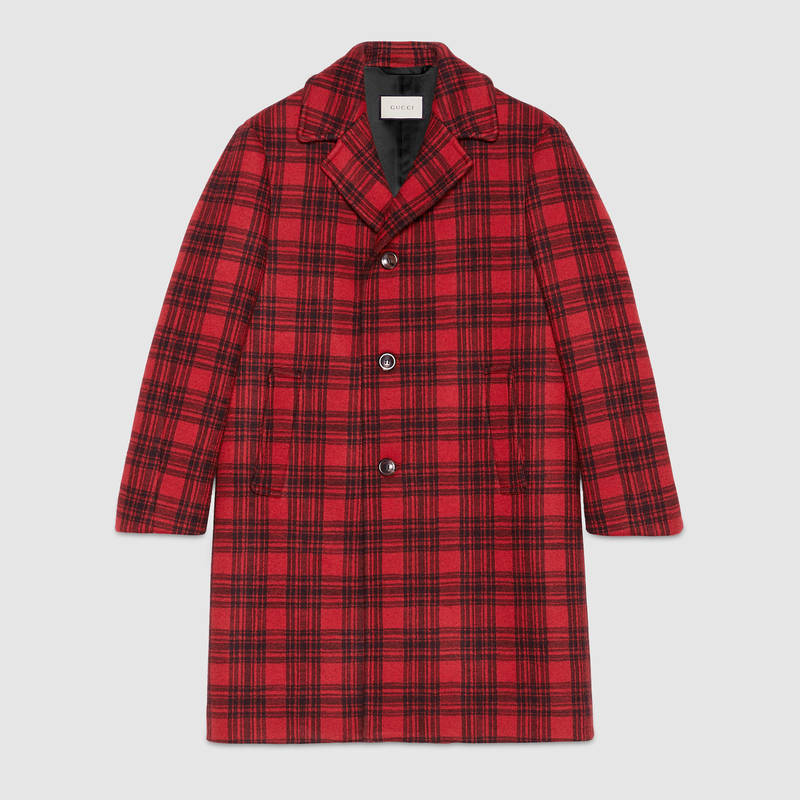 gucci-tartan-60s-red-trench-coat