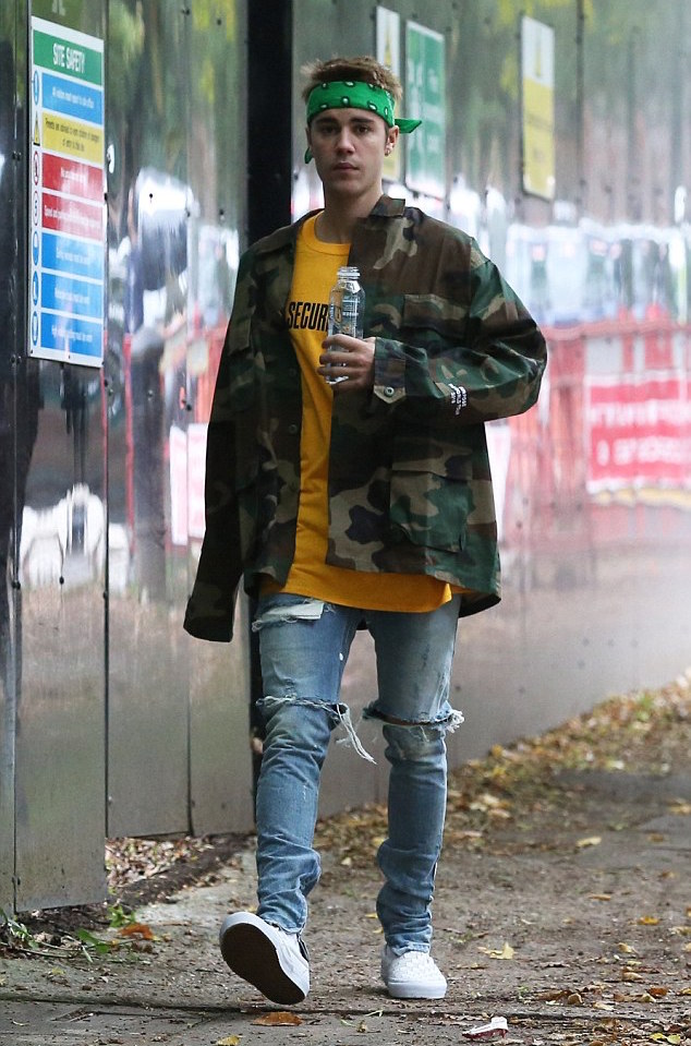 justin bieber fear of god vans